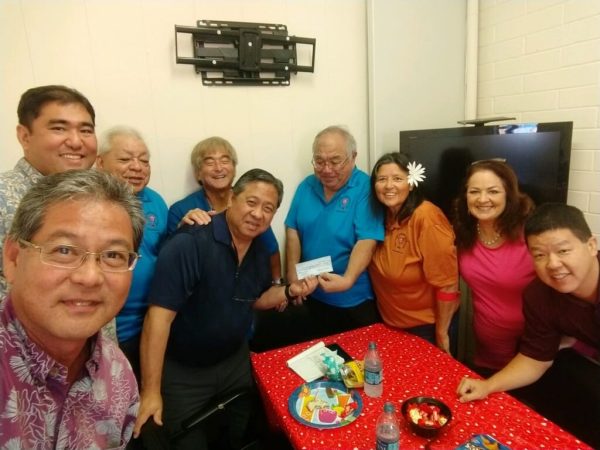 Hilo Ys Club Donation