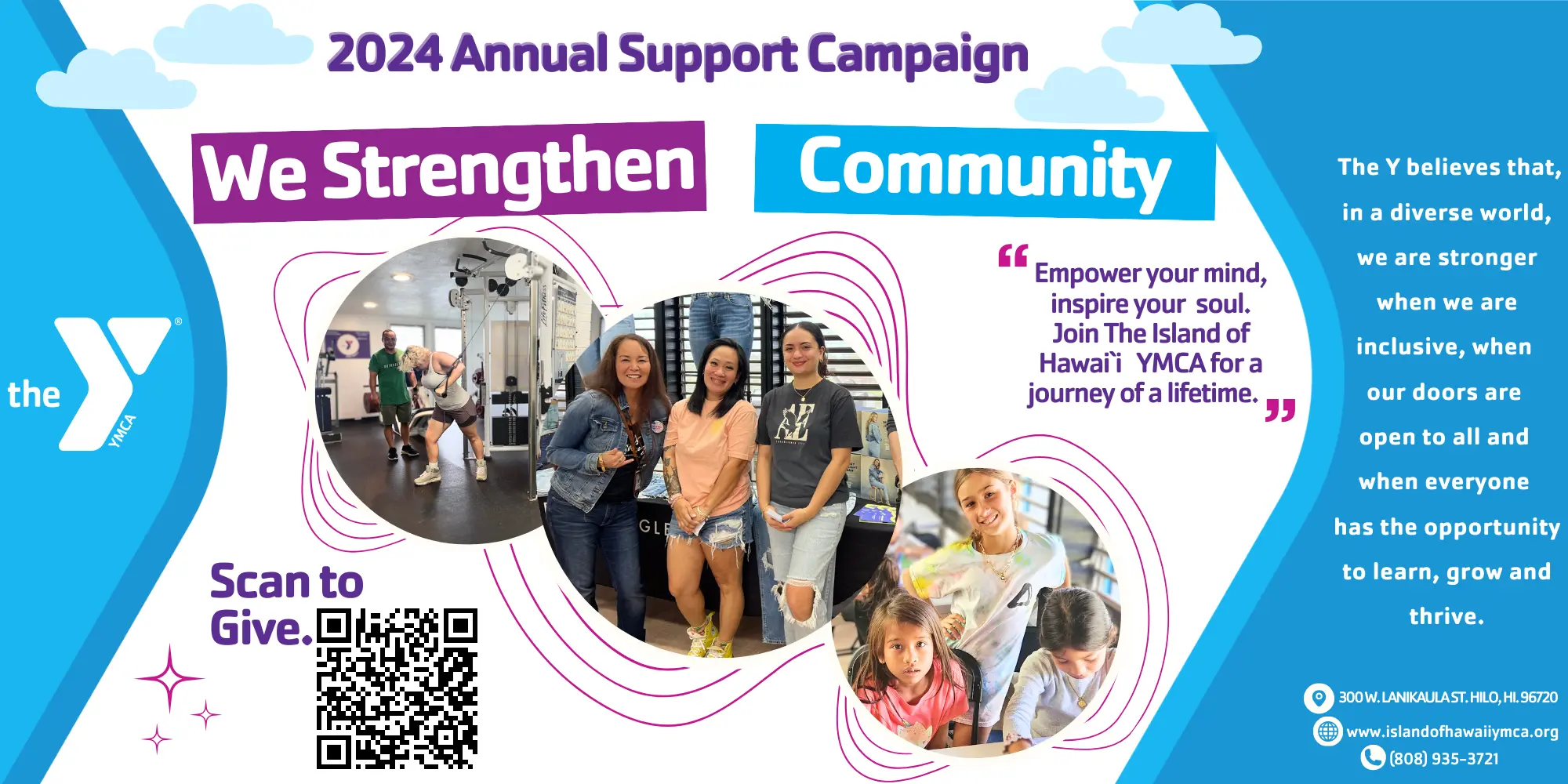 2024 YMCA Annual Support flyer