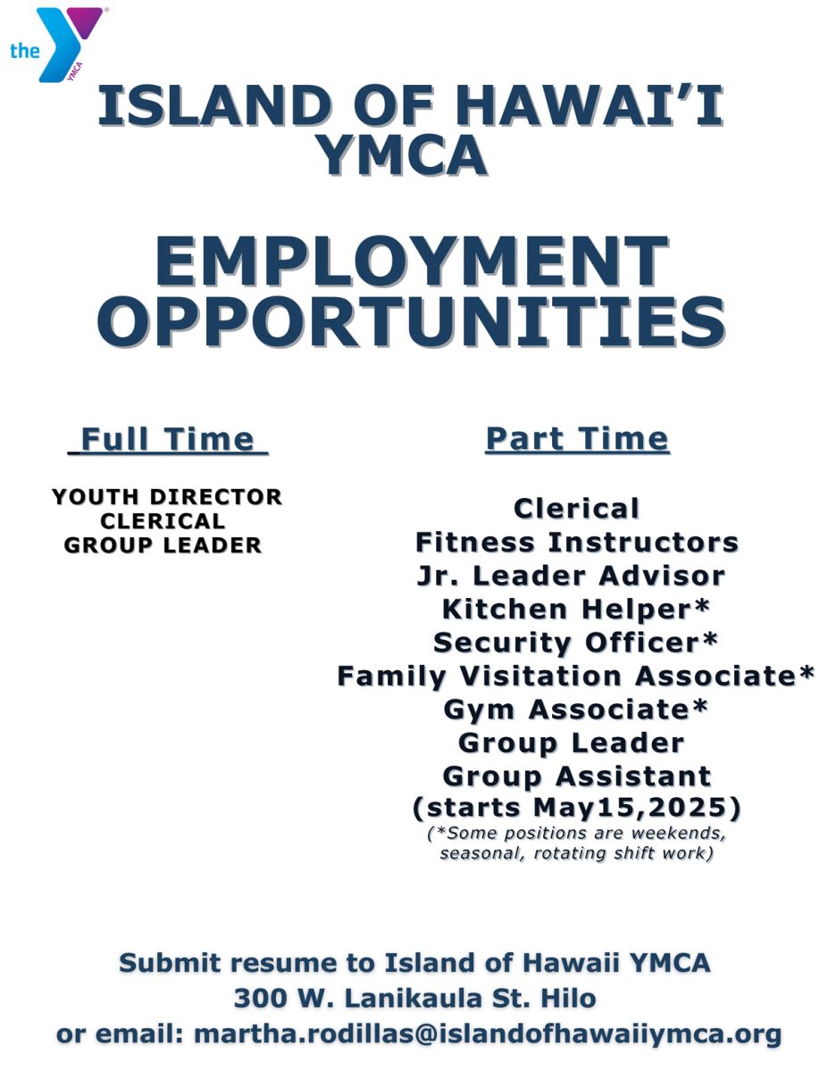 2025 01 09 Employment Opportunities YMCA